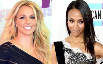 Britney Spears ‘tố’ Zoe Saldana mang song thai