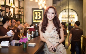 Hoa hậu Mai Phương Thúy tất bật khai trương nhà hàng mới