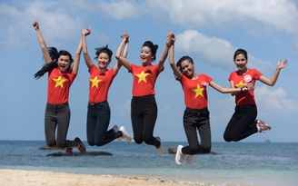 Thí sinh Hoa hậu Việt Nam 2014 làm MV hướng về biển đảo