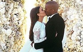 Ảnh cưới Kim ‘siêu vòng ba’ bất ngờ phá vỡ mọi kỉ lục trên Instagram
