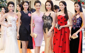 Thí sinh Hoa hậu Việt Nam 2014 rạng rỡ trước đêm chung kết Thí sinh Hoa hậu Việt Nam 2014 rạng rỡ trước đêm chung kết