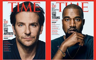 Kanye West, Bradley Cooper cùng lọt danh sách Time 100