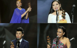 Nhiều nghệ sĩ tham gia 'Khát vọng trẻ' thắng giải HTV Awards 2015