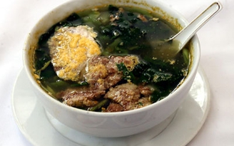 Canh cua đồng vừa ngon vừa mát