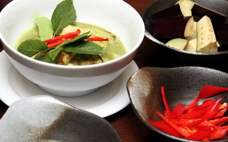 Cà ri xanh tỏa hương nước cốt dừa