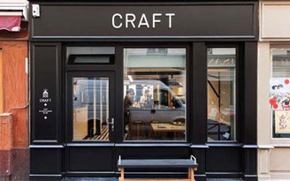 Café Craft: Đường nét đơn giản cho không gian tương tác