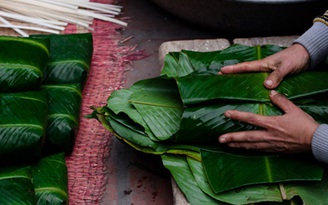 Lá dong xuống phố