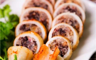 Mực nhồi thịt chiên - món ngon vùng biển