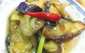 Dân dã cà tím nướng