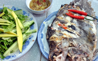 Cá mặt trời nướng