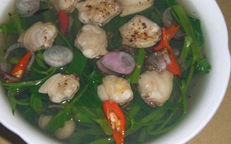 Mát dịu canh nghêu