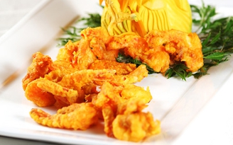 Làm tiệc xuân với cá nướng kỳ lân