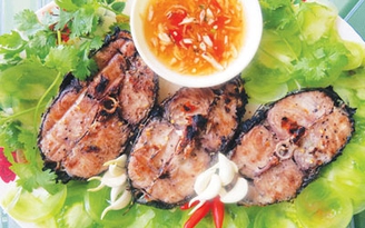 Đê mê cá cờ nướng lá chuối