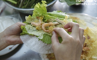 Chùm ảnh: Bánh xèo 'bao rau' tuyệt ngon ở Thủ Đức Chùm ảnh: Bánh xèo 'bao rau' tuyệt ngon ở Thủ Đức