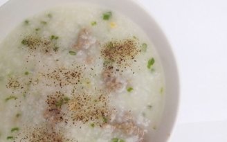 Ấm lòng cháo nhái ngày mưa