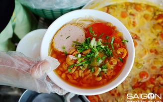 Bún riêu, hương vị món ngon Sài Gòn bình dân