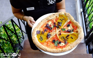 Độc đáo pizza nướng thủ công kiểu Ý giữa lòng Sài Gòn