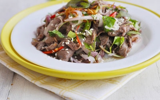Gỏi bò nhúng giấm hấp dẫn dễ làm