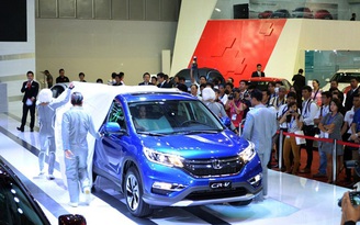 Bộ đôi Honda Civic và CR-V 2015 ‘tạo bão’ tại Vietnam Motor Show 2014