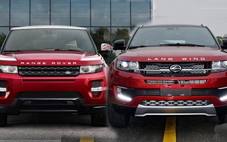 Range Rover bất lực đứng chung sân khấu với hàng nhái Trung Quốc