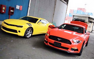 Xe cơ bắp Mỹ Ford Mustang, Chevrolet Camaro 2015 ‘nhập tịch’ VN