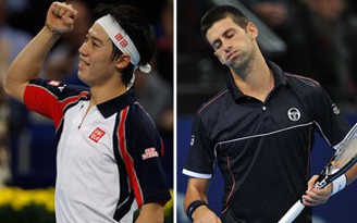 Nishikori đánh bại Djokovic