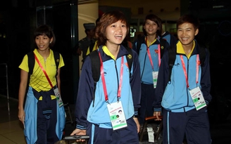Đoàn thể thao VN đến SEA Games 26