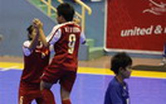 Futsal nữ VN chỉ giành HCB