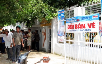 "Sốt vé" trận chung kết U.21 quốc gia Báo Thanh Niên 2012