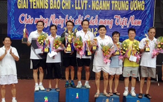 Giải quần vợt Báo chí doanh nghiệp lực lượng vũ trang năm 2012