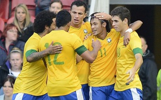 Neymar tỏa sáng, Brazil hạ gục chủ nhà Olympic