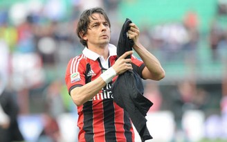 Inzaghi giải nghệ và trở thành HLV đội trẻ AC Milan