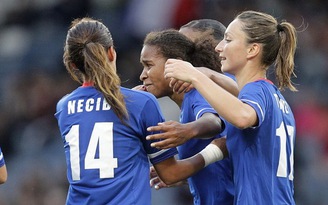 PBóng đá nữ Olympic 2012: Mỹ và Pháp vào bán kết