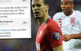 Rio Ferdinand bị phạt 45.000 bảng vì tội nhục mạ Ashley Cole