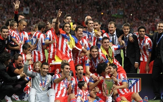 Falcao lập 3 "siêu phẩm", Atletico Madrid đoạt Siêu cúp châu Âu
