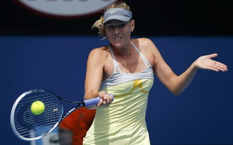 Sharapova khởi đầu mạnh mẽ tại giải Úc mở rộng 2013