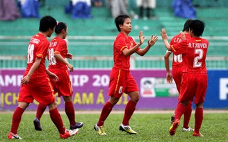 Tuyển nữ Việt Nam tập trung chuẩn bị cho SEA Games