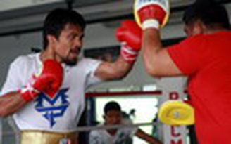 Pacquiao hừng hực khí thế cho cuộc đấu định mệnh