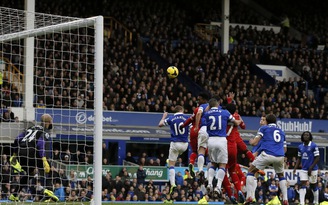 6 bàn thắng cho trận derby vùng Merseyside