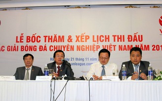 VPF tin tưởng sẽ không có CLB nào bỏ giải ở mùa 2014