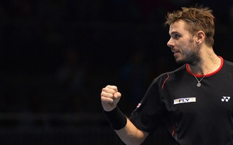 Wawrinka và Del Potro thắng trận khai mạc ATP World Tour Finals