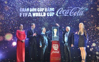 Cúp vàng FIFA World Cup đã đến Hà Nội