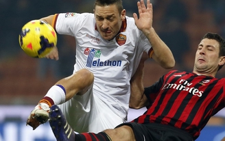 AS Roma kéo dài chuỗi trận hòa thất vọng