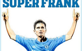 "Siêu Lampard" trên đỉnh châu Âu