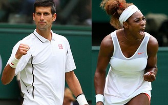 Djokovic và Serena mạnh mẽ đi tiếp vào vòng 2