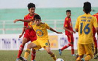 Đương kim vô địch U.17 SLNA bị loại