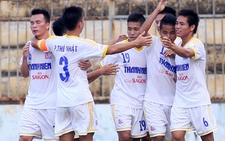 U.21 SLNA thắng tưng bừng trận ra quân