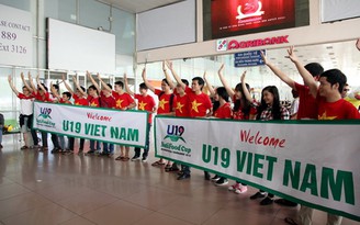 U.19 Việt Nam được chào đón nồng nhiệt