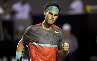 Nadal thắng trận ở Rio Open