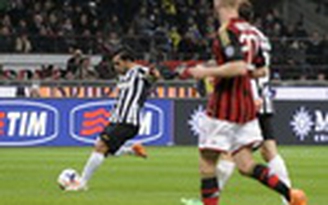 Tevez ghi siêu phẩm, AC Milan thua đau Juventus